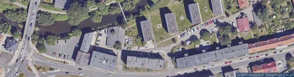 Zdjęcie satelitarne Peterbud Banaś Piotr