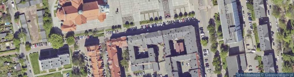 Zdjęcie satelitarne Piotr Grajcar Będzińskie Przedsiębiorstwo Budowlane