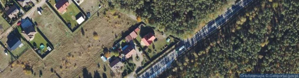 Zdjęcie satelitarne Piotr Zieliński Przedsiębiorstwo Usługowo-Handlowe