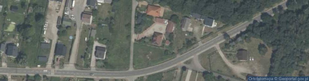 Zdjęcie satelitarne Plast Uniwers Przeds Handlowo Usługowe T Funikowski z Wlazły