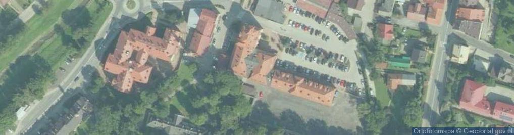 Zdjęcie satelitarne Powiatowy Zarząd Dróg w Limanowej