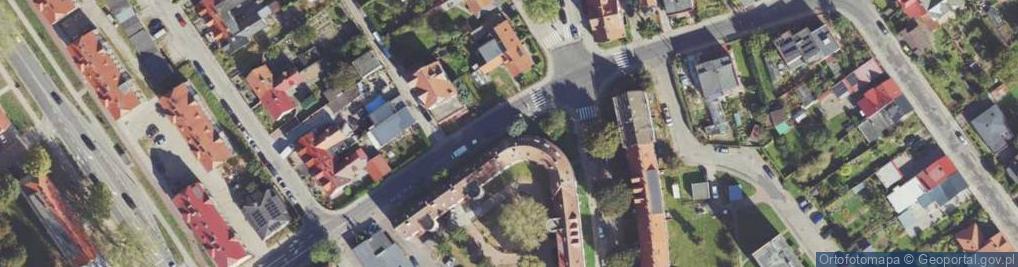 Zdjęcie satelitarne Pracownia Inżynierska "PI" mgr inż. Piotr Iwat
