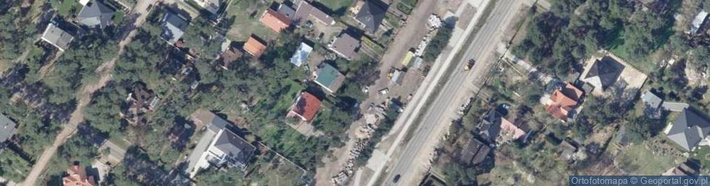 Zdjęcie satelitarne Prefix Projektowanie, Nadzór, Wykonawstwo Budowlane Jerzy Chojecki