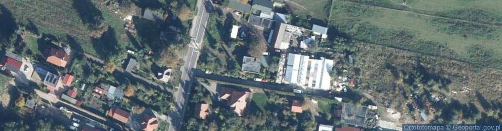 Zdjęcie satelitarne Produkty Budownictwa Ogólnego Hurt