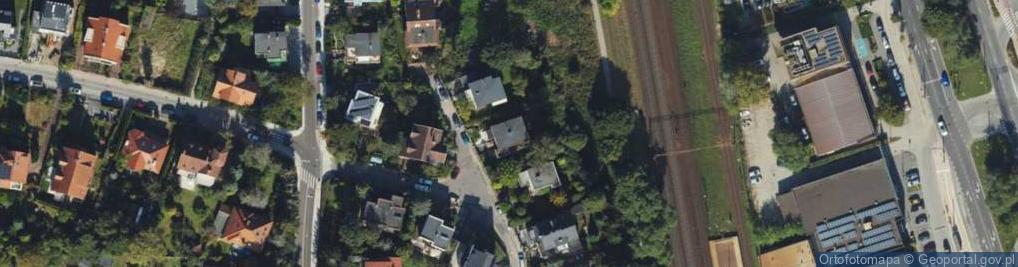 Zdjęcie satelitarne Przeds Handlowo Usługowe Epoxy Poland Export Import