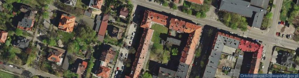 Zdjęcie satelitarne Przeds Prod Handl Erax II Grażyna Kobarska Bojko Gertruda Czyż