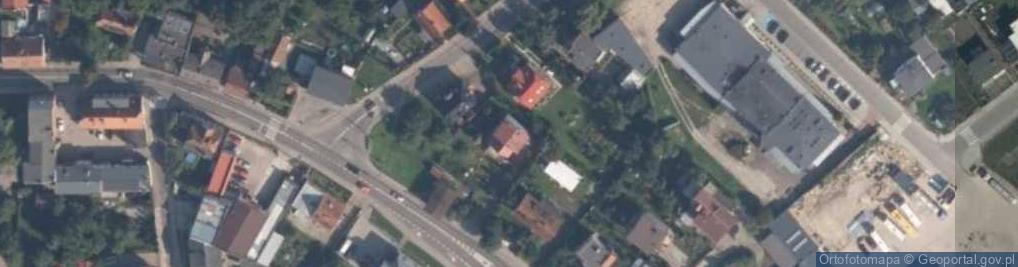 Zdjęcie satelitarne Przeds Produkcyjno Usługowe Budowlano Montażowe Lechbud