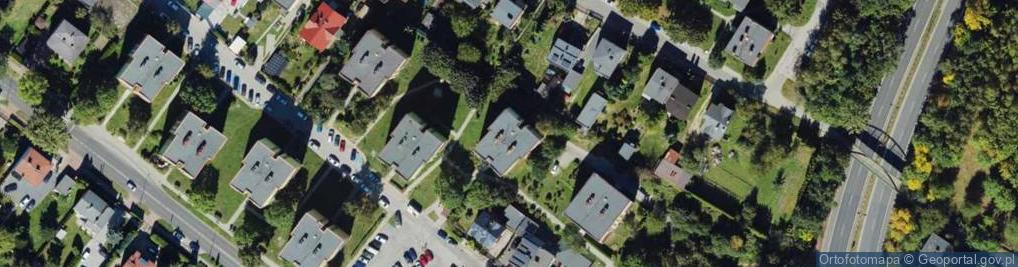 Zdjęcie satelitarne Przeds Rem Budowlane Karwit Karnówka Jan i Mariusz Wita Czesław