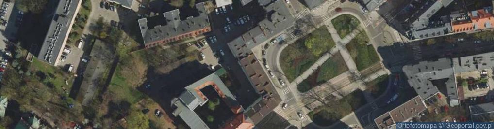 Zdjęcie satelitarne Przeds Robót Inżynier Budowl Poznań Kleczewski A Kleczewska w