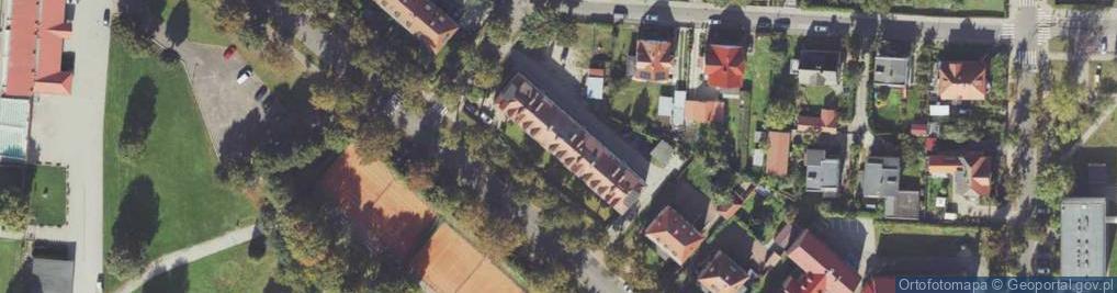 Zdjęcie satelitarne Przedsębiorstwo Usługowo Handlowe