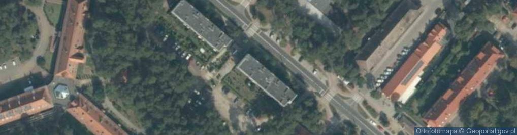 Zdjęcie satelitarne Przedsiębiorstwo Budowlane Azir Krzysztof Rudziński