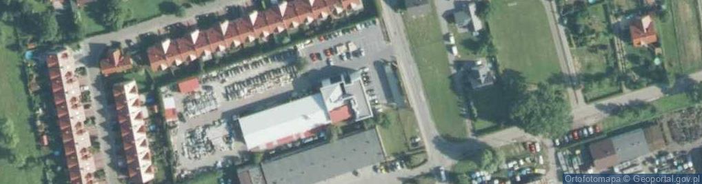 Zdjęcie satelitarne Przedsiębiorstwo Budowlane i Usług Technicznych Granit