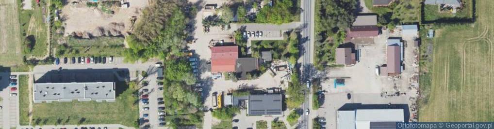 Zdjęcie satelitarne Przedsiębiorstwo Budowlane Invest Bud Karol Wiśniewski