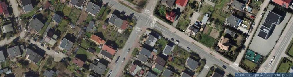 Zdjęcie satelitarne Przedsiębiorstwo Budowlane Luma
