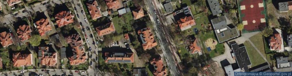 Zdjęcie satelitarne Przedsiębiorstwo Budowlane Mirsbud Mirosław Stankowski