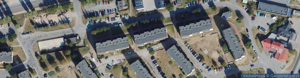 Zdjęcie satelitarne Przedsiębiorstwo Budowlane Sadek