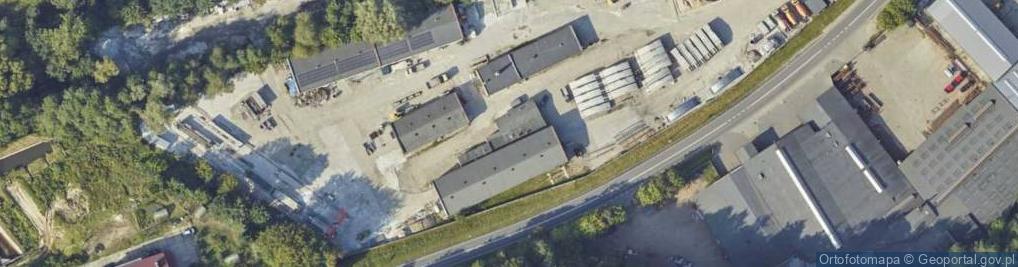 Zdjęcie satelitarne Przedsiębiorstwo Budowlane Żmuda