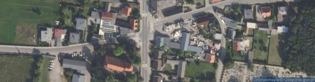 Zdjęcie satelitarne Przedsiębiorstwo Budowlano-Handlowe Cegiełka Włodzimierz Gościni