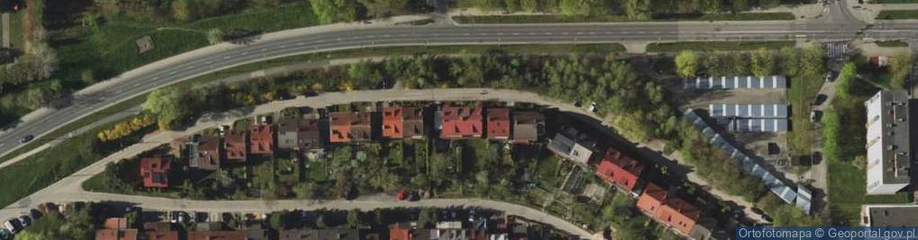 Zdjęcie satelitarne Przedsiębiorstwo Budowlano Handlowe Więźba