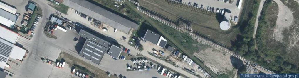 Zdjęcie satelitarne Przedsiębiorstwo Budowlano Inżynieryjne BUDOSTAT Sp. z o.o.