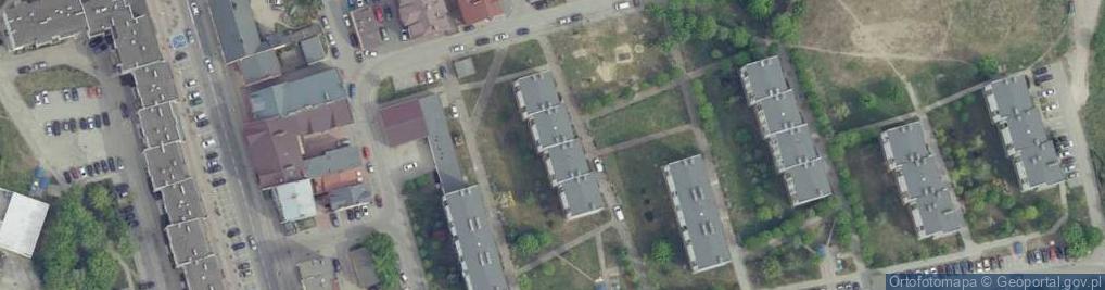 Zdjęcie satelitarne Przedsiębiorstwo Budowlano - Usługowe Nowbud Agnieszka Nowakowska