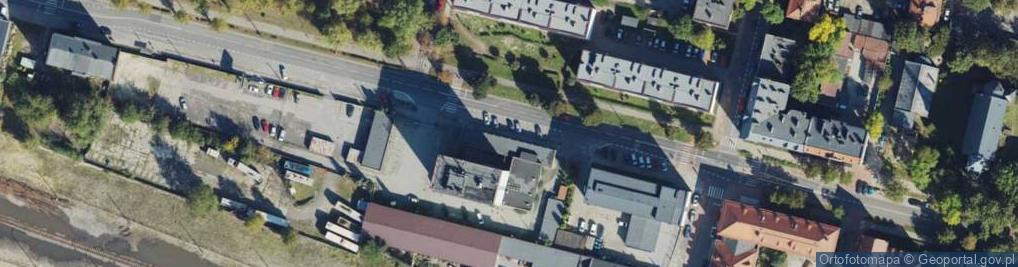 Zdjęcie satelitarne Przedsiębiorstwo Budownictwa Elektroenergetycznego Elbud w Katowicach