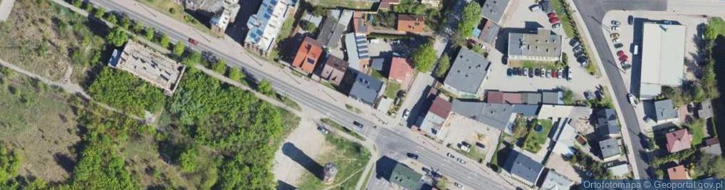 Zdjęcie satelitarne Przedsiębiorstwo Budownictwa Energetycznego Jacek Stefański