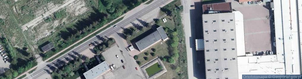 Zdjęcie satelitarne Przedsiębiorstwo Drogowo Mostowe Międzyrzec Podlaski w Likwidacji