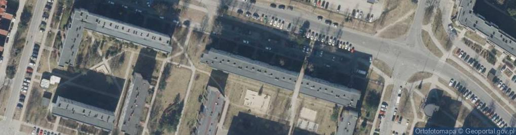 Zdjęcie satelitarne Przedsiębiorstwo Handlowo Usługowe Anman Andrzej Chartliński