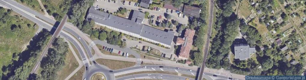 Zdjęcie satelitarne Przedsiębiorstwo Handlowo - Usługowe Dach-Dom Anna Ozimek