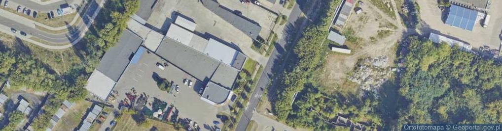 Zdjęcie satelitarne Przedsiębiorstwo Handlowo Usługowe Dawbud Adam Iwański