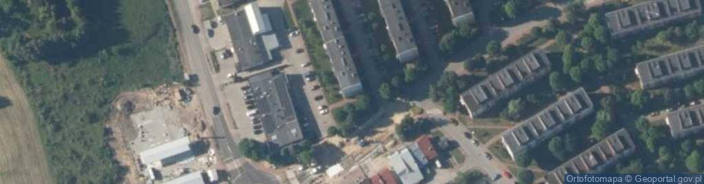 Zdjęcie satelitarne Przedsiębiorstwo Handlowo Usługowe Moker Marek Leski