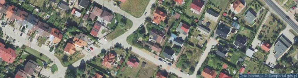 Zdjęcie satelitarne Przedsiębiorstwo Handlowo Usługowe Profi Carpet Adam Ćwikliński Roman Polowczyk Psarskie