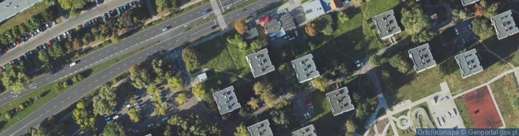 Zdjęcie satelitarne Przedsiębiorstwo Handlowo Usługowe