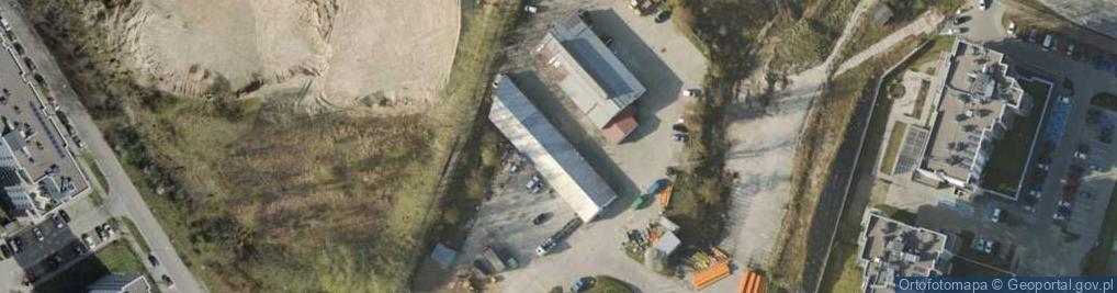 Zdjęcie satelitarne Przedsiębiorstwo Inżynieryjno Budowlane Inrem
