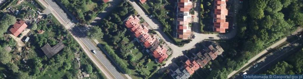 Zdjęcie satelitarne Przedsiębiorstwo Inżynieryjno-Budowlane Magro Andrzej Grochowina
