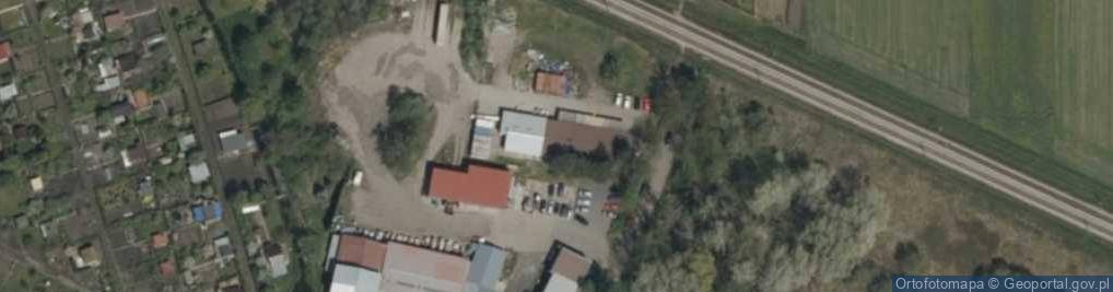 Zdjęcie satelitarne Przedsiębiorstwo Produkcji i Montażu Urządzeń Elektrycznych Kaja