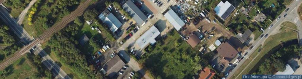 Zdjęcie satelitarne Przedsiębiorstwo Produkcyjno Usługowe Resteks