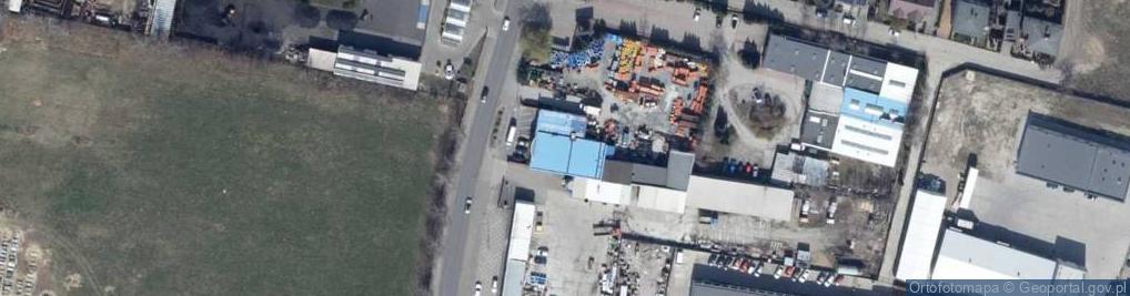 Zdjęcie satelitarne Przedsiębiorstwo Produkcyjno Usługowo Handlowe Prebet