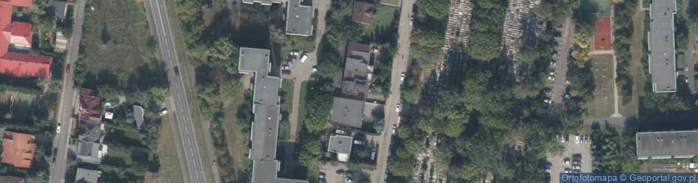 Zdjęcie satelitarne Przedsiębiorstwo Produkcyjno Usługowo Handlowe