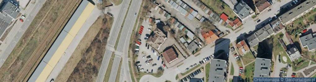 Zdjęcie satelitarne Przedsiębiorstwo Projektowania i Montażu Promont