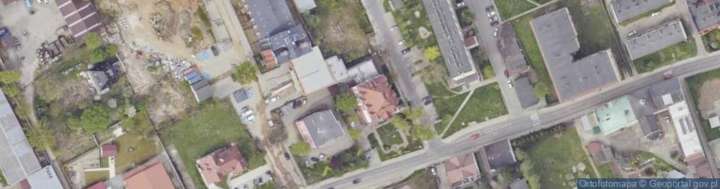 Zdjęcie satelitarne Przedsiębiorstwo Projektowo Wykonawcze Akwa Geo