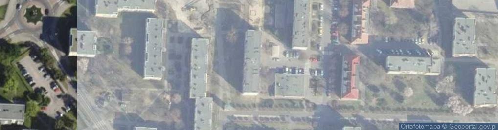 Zdjęcie satelitarne Przedsiębiorstwo Remontowo Budowlane i Usług Różnych Izobud