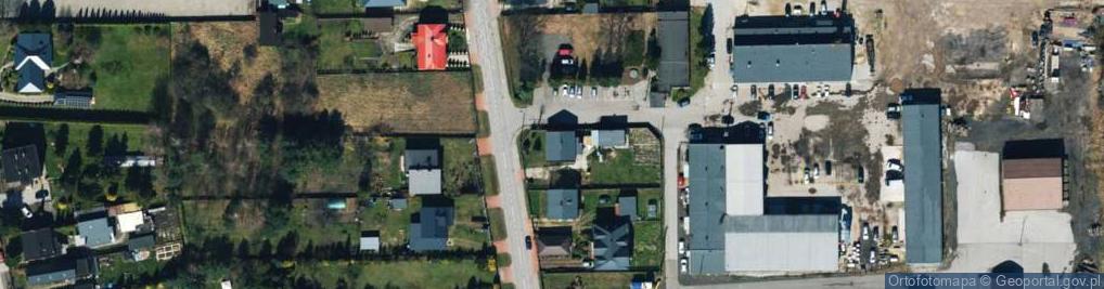 Zdjęcie satelitarne Przedsiębiorstwo Robót Drogowo Mostowych w Upadłości