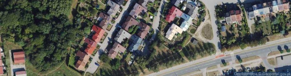 Zdjęcie satelitarne Przedsiębiorstwo Techniczno Handlowe Bekas