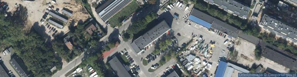 Zdjęcie satelitarne Przedsiębiorstwo Techniczno - Produkcyjne Agamex Andrzej Janicki