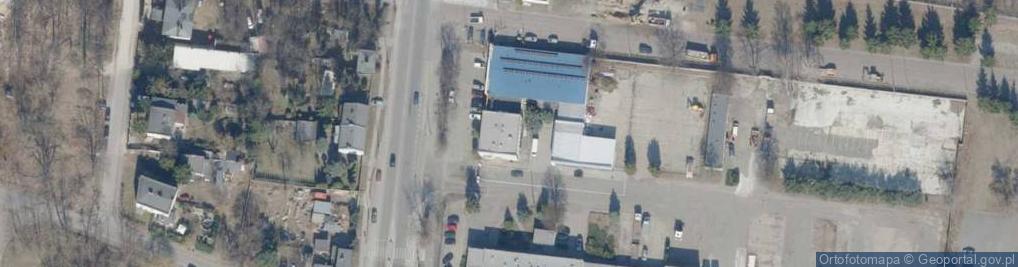 Zdjęcie satelitarne Przedsiębiorstwo Transportu i Sprzętu Budowlanego