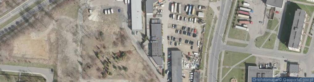 Zdjęcie satelitarne Przedsiębiorstwo Usług Budowlanych i Eksportu Interbud w Likwidacji