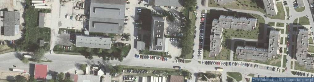 Zdjęcie satelitarne Przedsiębiorstwo Usług Technicznych Błysk