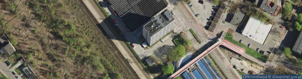 Zdjęcie satelitarne Przedsiębiorstwo Usług Technicznych D 2 K Kolin B Czechowska